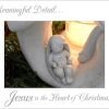 Goodsright Decor Nativity Sets for Christmas Indoor Statue with LED Tealight Candle Holder Contemporary Style Decoration Holy Family Figurine Gift, Present, Decorate for Holidays