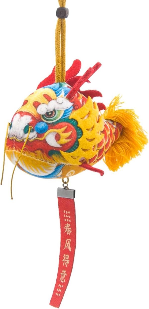 Goodsright Decor Loong's Blessing: Handcrafted Sachet Ornament - Exquisite Symbol of Eastern Tradition, Ideal Gift for Prosperity and Good Fortune??Artisanal Feng Shui Decoration for Prosperity, Luck,Gifting