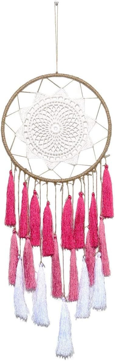 Goodsright Decor 27 inches Dream Catchers Handmade Tassel Wall Decoration Weeding Party Decor Ornament Craft, Blue