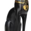 Goodsright Decor Egyptian Cat Statue, Egyptian Bastet Collectible Figurine Cat Goddess Statue, Animal Statue Ornament, Household Room Ornament Crafts Gifts Great Decoration for Home or