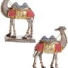 Goodsright Decor 2pcs Camel Ornaments Camel Decoration Cartoon Camel Craft Desktop Decoration Tabletop Camel Ornament Resin Camel Statue Desktop Camel Ornament Camel Sculpture Figurines Home Decor