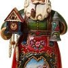 Goodsright Decor Russian Santa Stone Resin Hanging Ornament, 4.75??