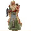 Goodsright Decor Russian Santa Stone Resin Hanging Ornament, 4.75??