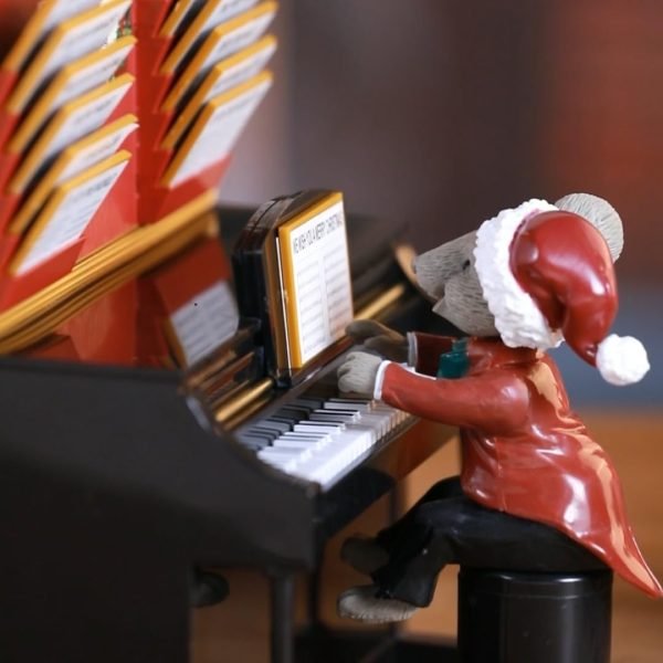 Goodsright Decor Christmas D??cor, 10 in, Sing-a-Long Mouse,Plastic