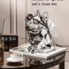 Goodsright Decor Creative French Bulldog Tissue Holder, Living Room, entryway, TV Stand, Coffee Table, Dining Table Tissue Box, Eyeglasses Holder, Fashionable and Cool Decorative Ornaments