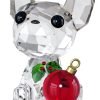 Goodsright Decor Holiday Cheers French Bulldog Ornament, Green and Red Crystals, Part of The Holiday Cheers Collection