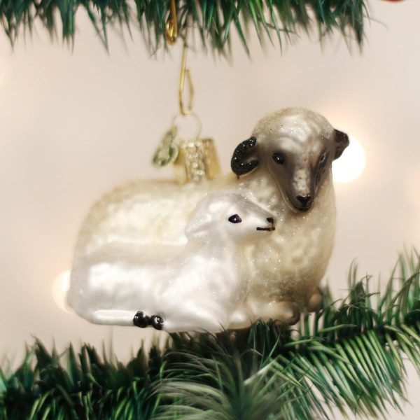 Goodsright Decor Old World Christmas Spiritual Gifts Glass Blown Ornaments for Christmas Tree Flight to Egypt