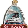Goodsright Decor Old World Christmas Glass Blown Ornament Boston City