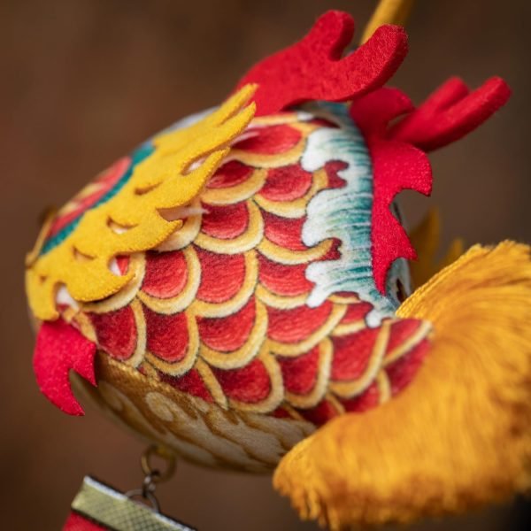 Goodsright Decor Loong's Blessing: Handcrafted Sachet Ornament - Exquisite Symbol of Eastern Tradition, Ideal Gift for Prosperity and Good Fortune??Artisanal Feng Shui Decoration for Prosperity, Luck,Gifting