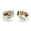 Goodsright Decor Mini Elephant Set 2 Elephant Animal Miniatures Statue Figurines 2pcs/Set Lucky Elephants for Home, Office, Kitchen, Bathroom D??cor, Shelf Ornaments