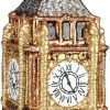 Goodsright Decor Old World Christmas Glass Blown Ornament Boston City
