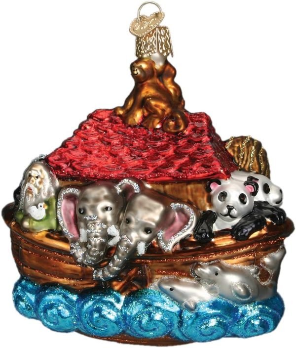 Goodsright Decor Old World Christmas Spiritual Gifts Glass Blown Ornaments for Christmas Tree Flight to Egypt