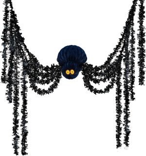Goodsright Decor Halloween Hanging Spider, Halloween Honeycomb Pendant Ornaments, Perfect for Halloween Kids' Party Decoration, Haunted House, Indoor Outdoor Hanging Halloween Decor