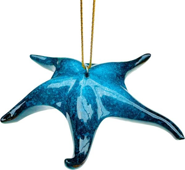 Goodsright Decor Hand-Painted Dolphin Ornament (Mother and Child) - Unique Coastal Christmas Decor for Your Tree, Ideal for Baby's First Christmas, Beach Themed, Blue Ornaments, or Nautical Xmas Trees