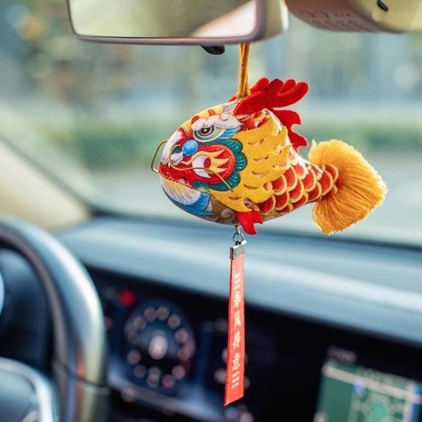 Goodsright Decor Loong's Blessing: Handcrafted Sachet Ornament - Exquisite Symbol of Eastern Tradition, Ideal Gift for Prosperity and Good Fortune??Artisanal Feng Shui Decoration for Prosperity, Luck,Gifting