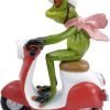 Goodsright Decor Frog Figurines Decor Funny Cute Craft Resin Frog Sculpture Statue for Home Office Desk Tabletop Bathroom Decoration, Ornament Gift (Fishing Frog)