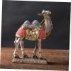 Goodsright Decor 2pcs Camel Ornaments Camel Decoration Cartoon Camel Craft Desktop Decoration Tabletop Camel Ornament Resin Camel Statue Desktop Camel Ornament Camel Sculpture Figurines Home Decor