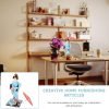Goodsright Decor Japanese Geisha Kimono Doll Collectible Figurines Traditional Craft Desktop Ornaments for Home Restaurant Table Decors