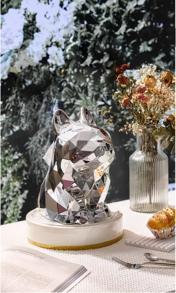 Goodsright Decor Creative French Bulldog Tissue Holder, Living Room, entryway, TV Stand, Coffee Table, Dining Table Tissue Box, Eyeglasses Holder, Fashionable and Cool Decorative Ornaments