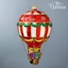 Goodsright Decor Christmas  Collection Holiday Balloon Blown Glass Christmas Tree Ornament (Balloon with Gifts)