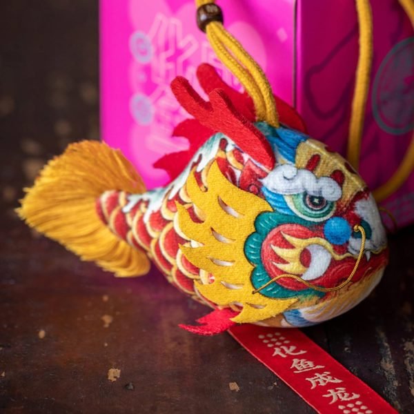 Goodsright Decor Loong's Blessing: Handcrafted Sachet Ornament - Exquisite Symbol of Eastern Tradition, Ideal Gift for Prosperity and Good Fortune??Artisanal Feng Shui Decoration for Prosperity, Luck,Gifting