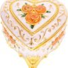 Goodsright Decor 4pcs Rose Jewelry Box Ring Holder Jewelry Case Desktop Decor Jewelry Organizer for Jewelry Organizer Small Jewelry Holder Shape Decor Trinket Boxes