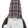 Goodsright Decor Kitchen Gnome - Home Decor Decorations - Scandinavian/Swedish/Nordic Tomte Nisse Plush Figurine - 19" Elf with Beard Ornament for Shelf, Table, Desk D??cor