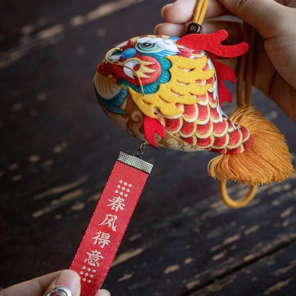 Goodsright Decor Loong's Blessing: Handcrafted Sachet Ornament - Exquisite Symbol of Eastern Tradition, Ideal Gift for Prosperity and Good Fortune??Artisanal Feng Shui Decoration for Prosperity, Luck,Gifting
