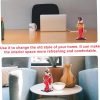 Goodsright Decor 4 Pcs Doll Ornaments Girl Handicrafts Statuette Traditional Japanese Doll Porcelain Dolls Car Dashboard Doll Japanese Art Craft Collectible Dolls Home Textile Miss Display Kimono
