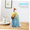 Goodsright Decor Handmade Doll Looks Korean Traditional Doll Collector Dolls Korean Style Desktop Ornament De Los Muertos  Decorations for Home Korean Art Crafts South Korea Home Decor