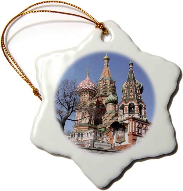 Goodsright Decor Snowflake Ornament,  3-inch (orn_164784_1)