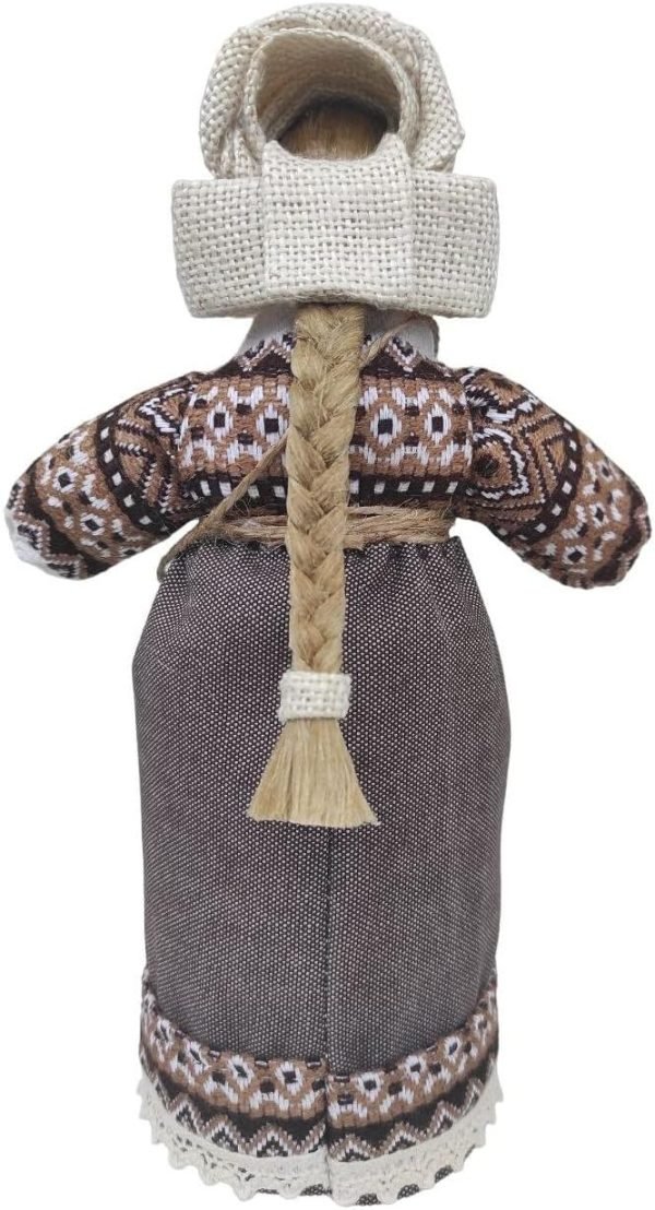 Goodsright Decor Exclusive Vintage Collectible Ukrainian Motanka Figurine Slavic Design Handmade Made in Ukraine 7.5"