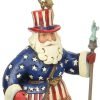 Goodsright Decor Russian Santa Stone Resin Hanging Ornament, 4.75??