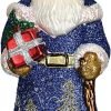 Goodsright Decor Old World Christmas Irish Santa Glass Blown Ornament for Christmas Tree
