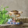 Goodsright Decor Animal Planet Collection Everyday Hawksbill Sea Turtle Figurine, 4.5-inches