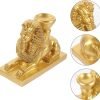 Goodsright Decor 4pcs Egyptian Pharaoh Ornaments Sphinx Head Statue Sphinx Egypt Statue Sphinx Aquarium Decorations Resin Crafts Home Statue Tutankhamun Office Environmental Resin Desktop