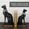 Goodsright Decor Egyptian Cat Statue, Egyptian Bastet Collectible Figurine Cat Goddess Statue, Animal Statue Ornament, Household Room Ornament Crafts Gifts Great Decoration for Home or