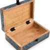 Goodsright Decor Wooden Jewelry Box, Tarot Box, Celestial Home Decor, Witch Box, Tree of Life, Trinket Box |Size- 8" x 5" x 2.5",| Decorative Storage Bin