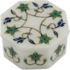 Goodsright Decor Mughal Garland Marble Inlay Jewelry Box