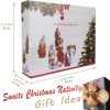 Goodsright Decor Christmas Nativity Set,7.5" Colorful Collectible Religious Decoration, Indoor Holiday Decoration in Gift Box 11-Piece Set
