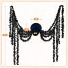 Goodsright Decor Halloween Hanging Spider, Halloween Honeycomb Pendant Ornaments, Perfect for Halloween Kids' Party Decoration, Haunted House, Indoor Outdoor Hanging Halloween Decor