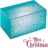 Goodsright Decor Miss Christmas Collection Fancy Snowman Blown Glass Christmas Tree Ornament (Elegant White Snowman)