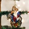 Goodsright Decor Old World Christmas Spiritual Gifts Glass Blown Ornaments for Christmas Tree Flight to Egypt