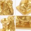Goodsright Decor 4pcs Egyptian Pharaoh Ornaments Sphinx Head Statue Sphinx Egypt Statue Sphinx Aquarium Decorations Resin Crafts Home Statue Tutankhamun Office Environmental Resin Desktop