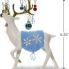Goodsright Decor Keepsake Christmas Ornament Year Dated, Regal Reindeer, Porcelain