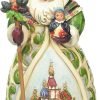 Goodsright Decor Russian Santa Stone Resin Hanging Ornament, 4.75??