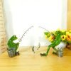 Goodsright Decor Frog Figurines Decor Funny Cute Craft Resin Frog Sculpture Statue for Home Office Desk Tabletop Bathroom Decoration, Ornament Gift (Fishing Frog)