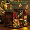 Goodsright Decor DIY Miniature Dollhouse Wooden Furniture Kit,Handmade Mini Modern Villa Model,1:24 Scale Creative Doll House Toys ES009
