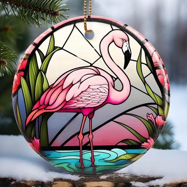 Goodsright Decor Christmas Ornament, Christmas Decoration, Holiday Present Idea, Heirloom Keepsake, Round Ceramic, Gift Exchange, Gift Idea, Hummingbird