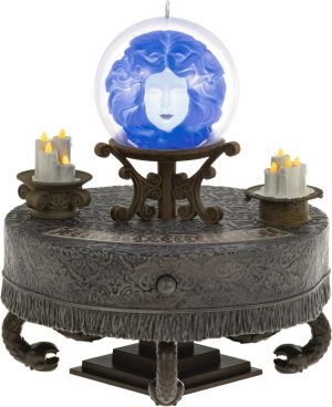 Goodsright Decor Keepsake Christmas Ornament , The Haunted Mansion Collection Madame Leota With Light and Sound, Gifts for Disney Fans